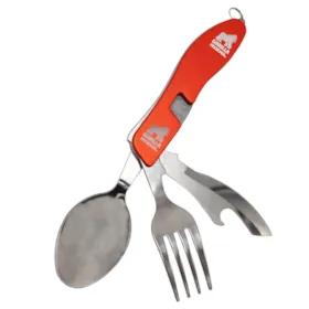 قاشق و چنگال سفری گوریلا مدل کد YPGH-04